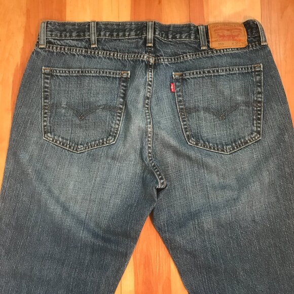 Levi's 559 Blue Jeans Relaxed Straight 38x32 - Picture 7 of 11